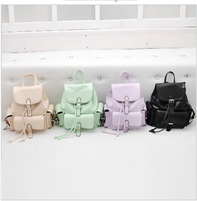Adorable PU Leather Back Pack in 4 Colors