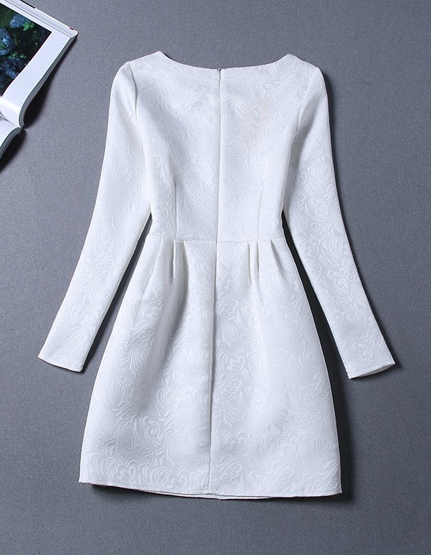 Vintage Inspired Long Sleeve Dress on Luulla