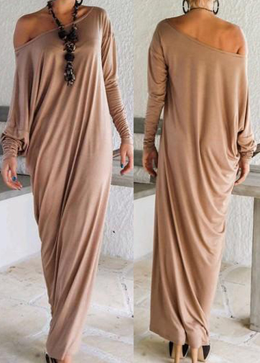 straight maxi dress