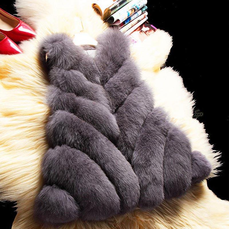 Luxurious Faux Fur Winter Vest on Luulla