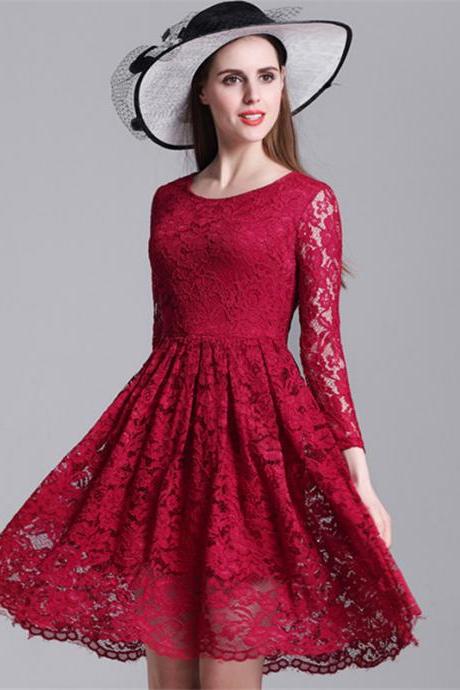 Wine Red Dress in Every Style - Luulla