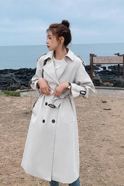 Beautiful Belted Trench Coat