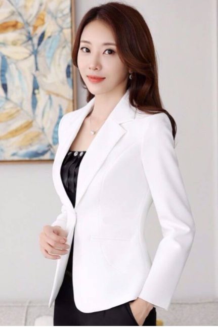 Spring And Autumn Korean Mini Suit