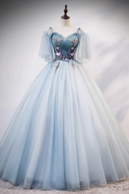 Vintage Ball Gown Long Dress