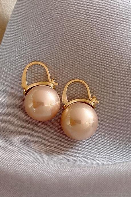 Style Pearl Pendant Earring