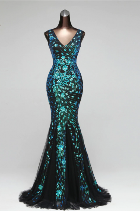 Elegant Mermaid Evening Dress 