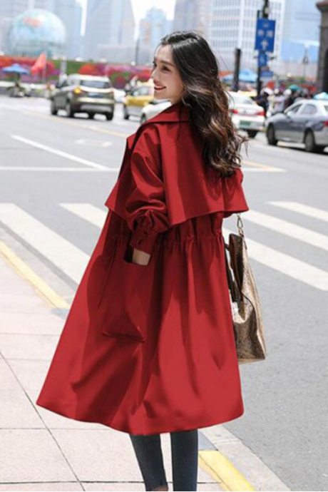 Korean Fashion Trench Coat