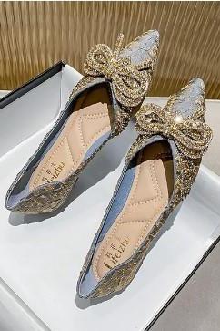Elegant Pointed Toewomen Flat Fashion Shoes