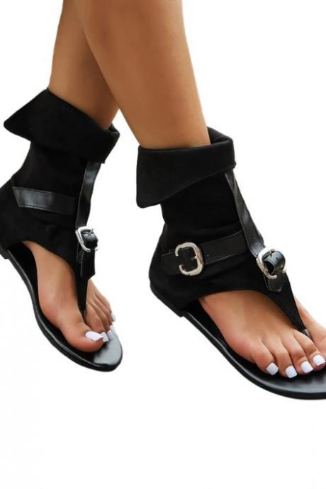 Zip Up Back Women's Gladiator Fashion Sandals