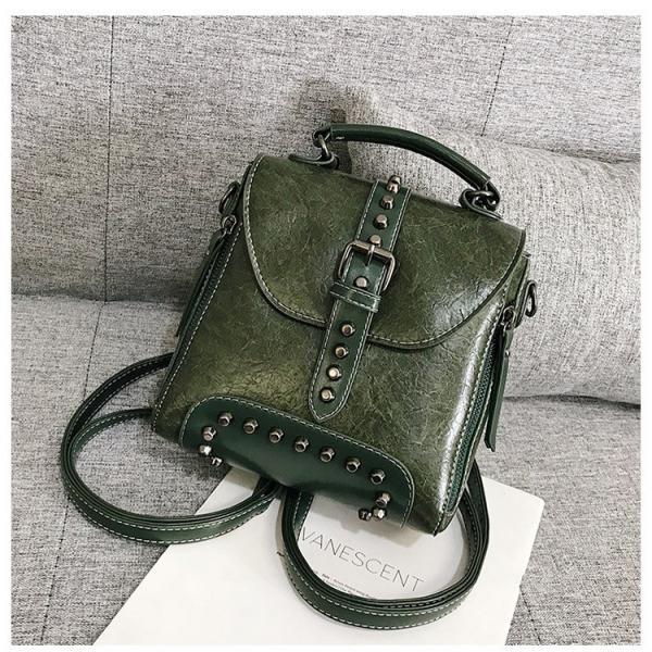 Multifunctional Rivet Backpack For Women on Luulla