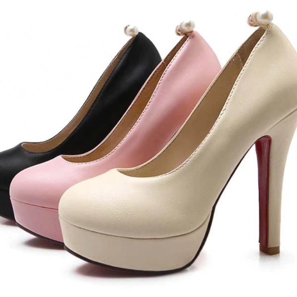 Women Shoes High Heels Stiletto Ankle Strap Round Toe Sexy Women 