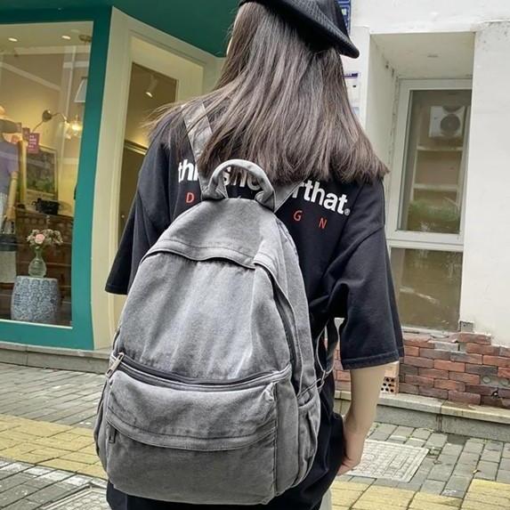 Stylish Women's Denim Backpack Fashion Schoolbags