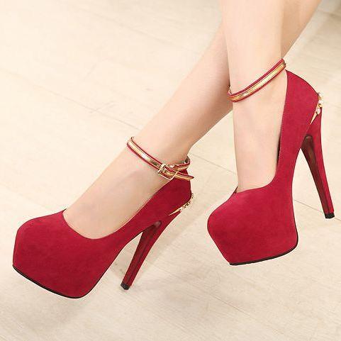 classy high heels shoes