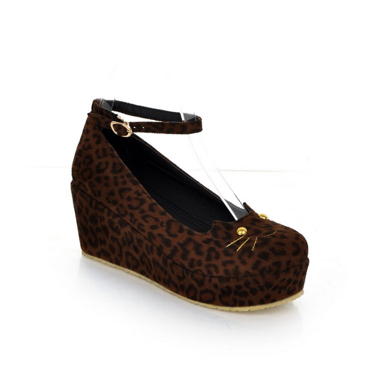 Cute Cat Wedge Shoes on Luulla