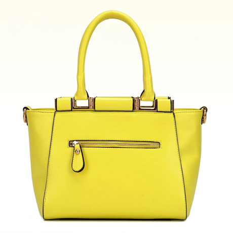 Classic Yellow Fashion Handbag on Luulla