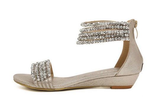 Diamond Design Boho Flat Fashion Sandals on Luulla