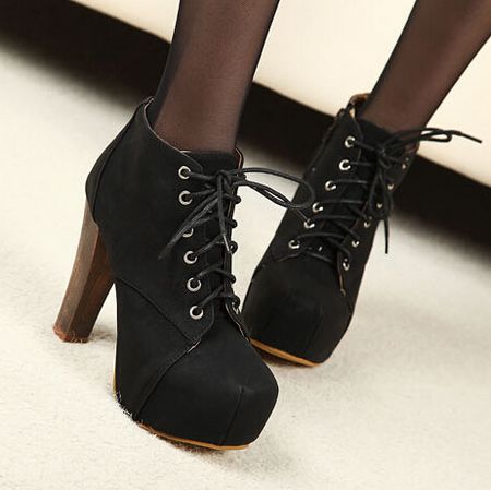 tall lace up suede boots