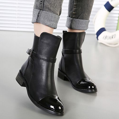 Black Short Winter Boots on Luulla