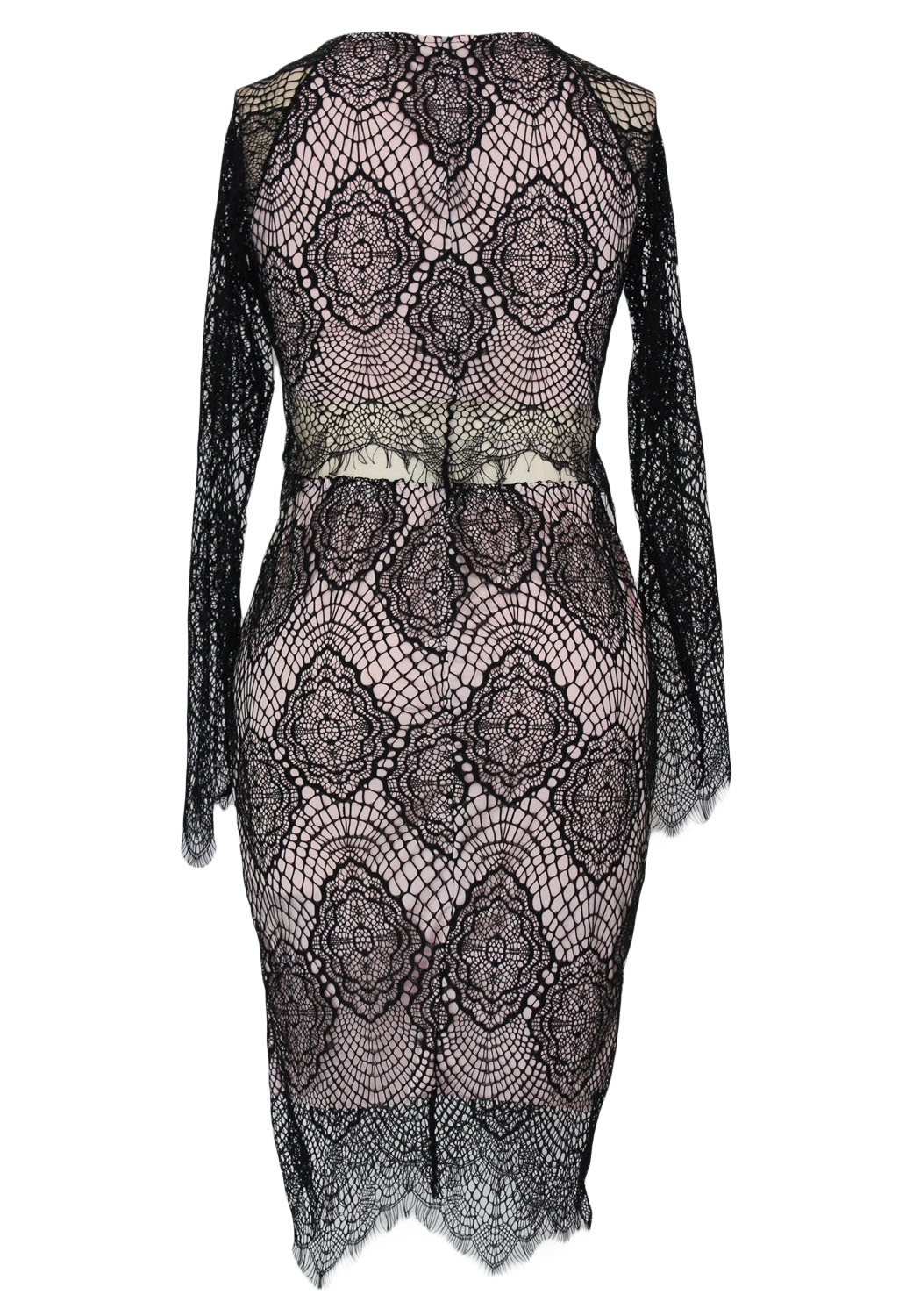 lace two piece skirt and top