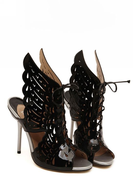 heels with wings