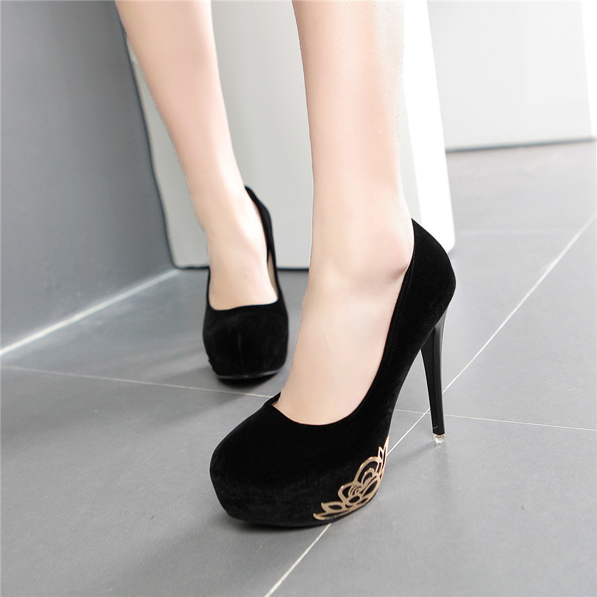 Black High Heels Fashion Shoes on Luulla