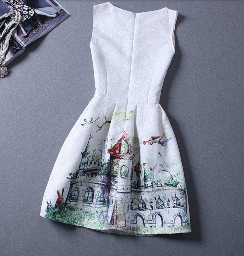 Fantasy Inspired Sleeveless Dress on Luulla